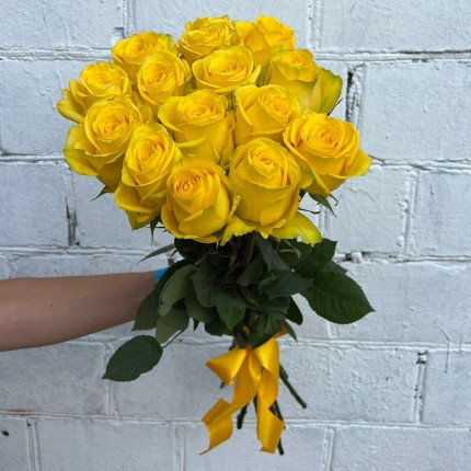 желтые розы - Купить с доставкой,  в по Жиздре